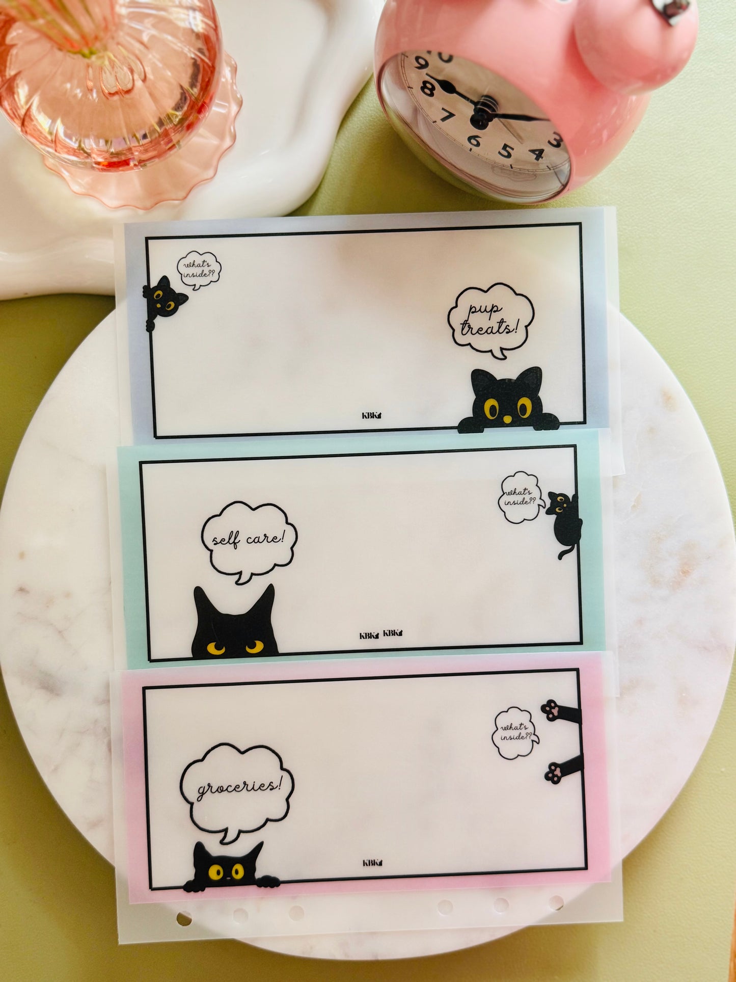 Shadow Paws Cash Envelopes 😸🐾