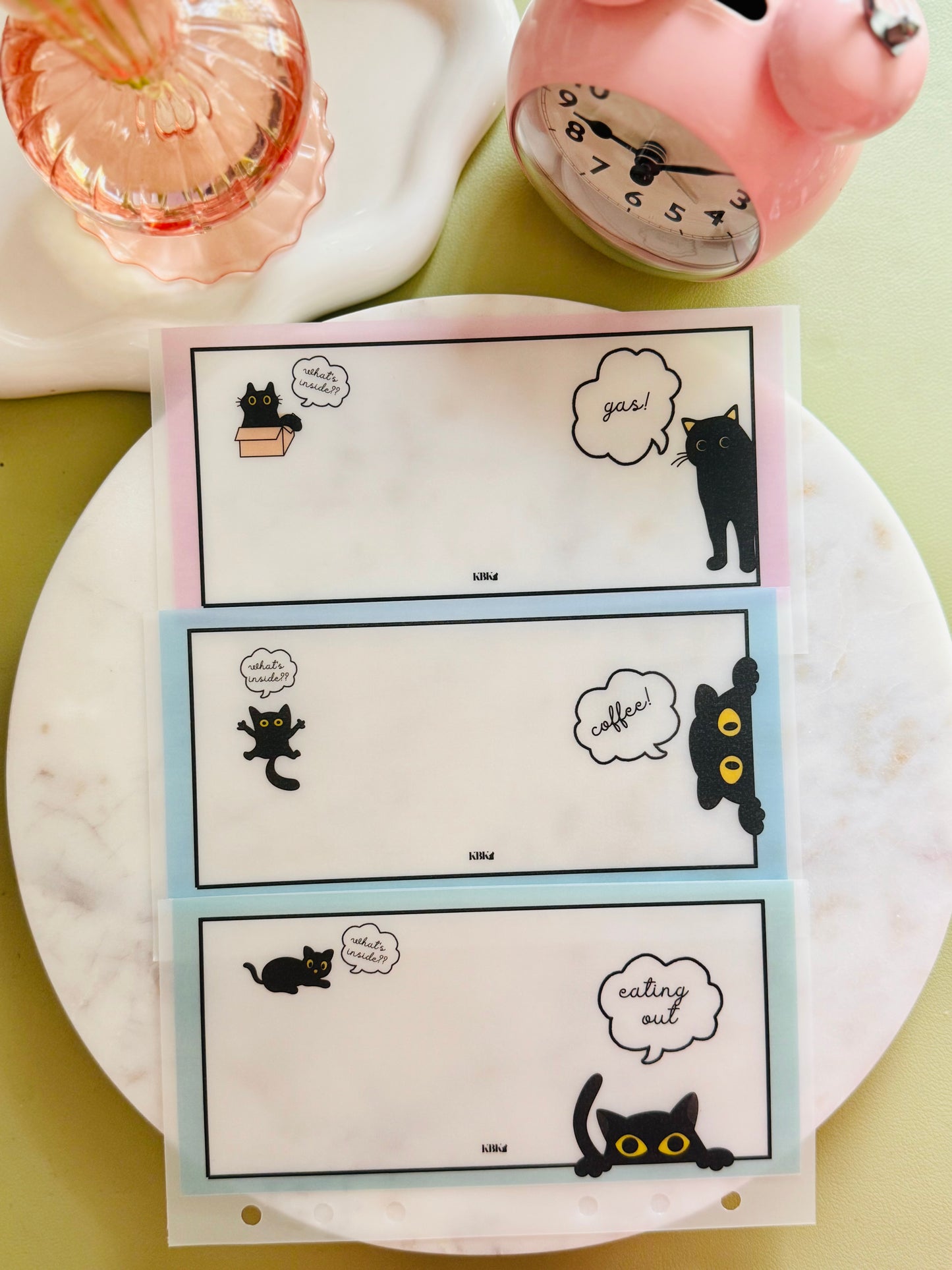 Shadow Paws Cash Envelopes 😸🐾